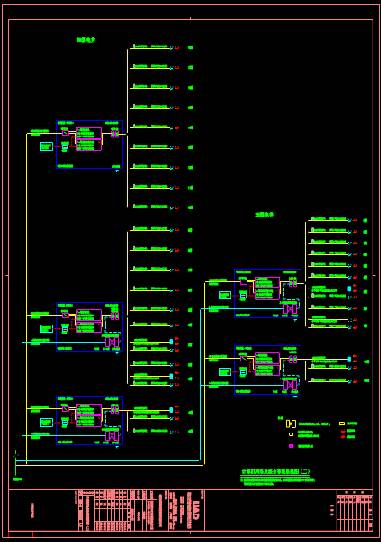 建筑CAD图纸中电气图之弱电系统图 第2张