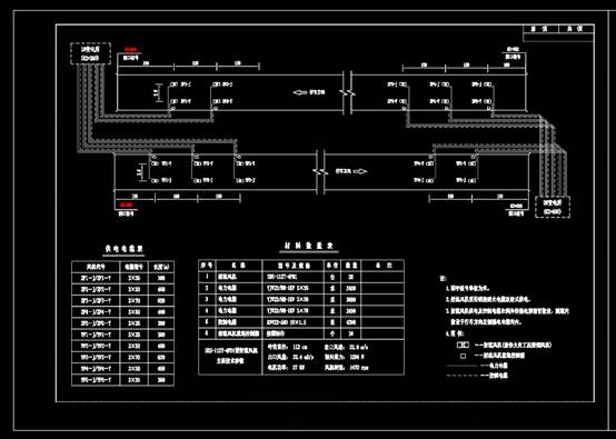 CAD市政电气图纸,隧道机电工程施工CAD图纸