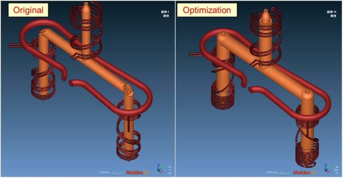 Moldex3D模流分析之建准电机应用Moldex3D优化热流道设计 第7张