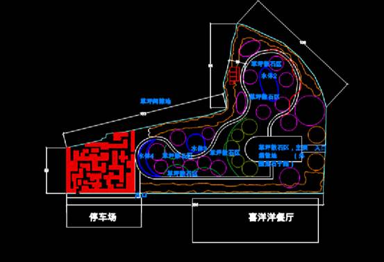 CAD建筑图纸下载,向日葵展布局的建筑CAD图纸 第3张