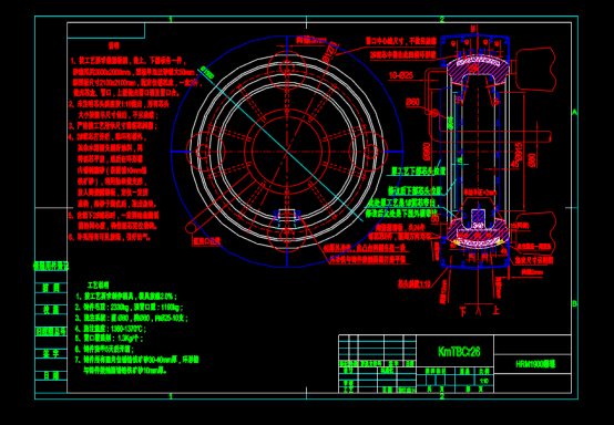 CAD下载图纸,​辊套模具CAD图纸制图方法