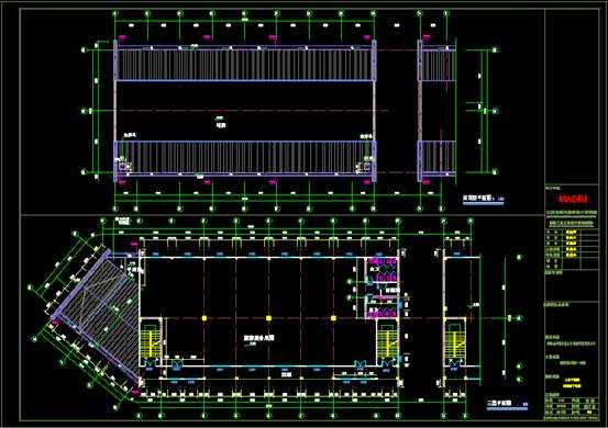 CAD建筑工程图,旅游服务房的CAD建筑工程图 第2张