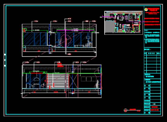 CAD建筑图纸查看,高层样板房的CAD建筑图纸查看