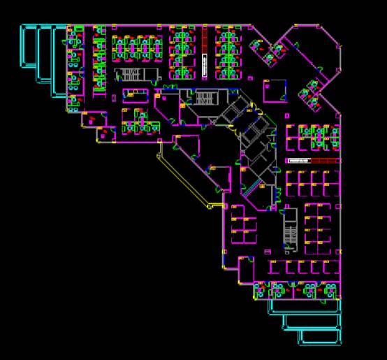 CAD建筑工程图,CAD建筑工程图之办公建筑设计