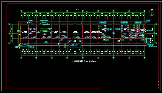 建筑环保CAD图,办公楼建筑环保CAD图纸 第1张