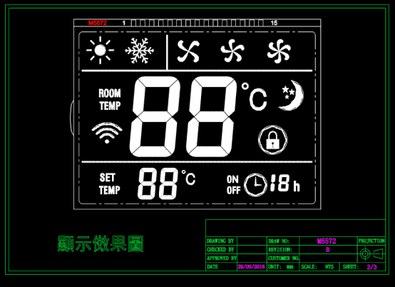 CAD图纸快速查看,液晶屏设计方案CAD图纸快速查看 第3张