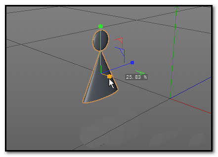 C4D将多个物体进行拼合的操作方法 第9张