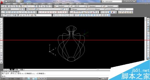 cad放样怎么用？CAD放样制作花瓶画法教程 第6张