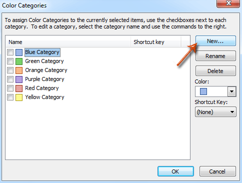 如何在Outlook中添加更多颜色类别？ 第10张
