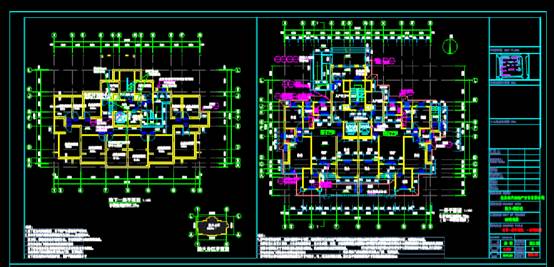 CAD建筑图纸快速查看,CAD建筑图纸快速查看之户型大样 第1张