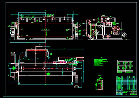机械设备CAD图纸,机械设备CAD图纸之锅炉 第2张