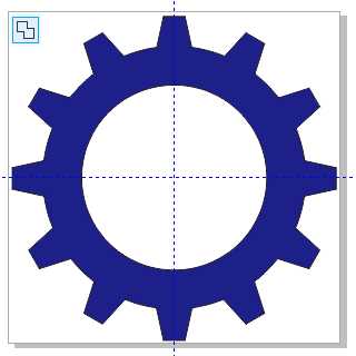 CorelDraw X4绘制齿轮零件模式的操作步骤 第7张