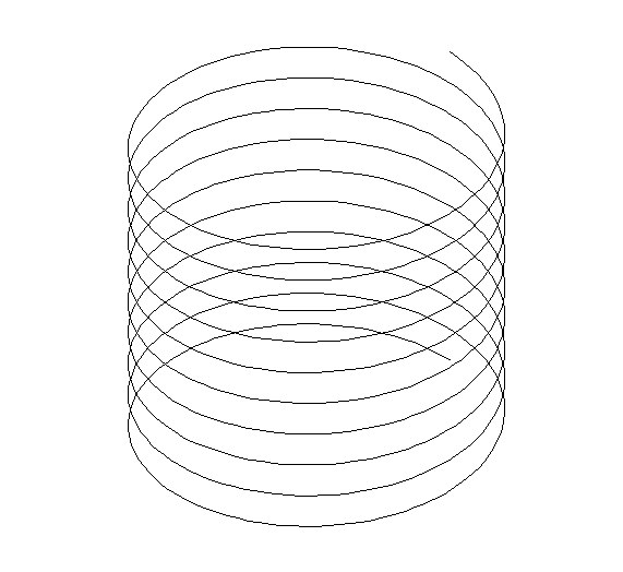 cad螺旋曲线怎么画（cad螺旋线的画法分享） 第7张