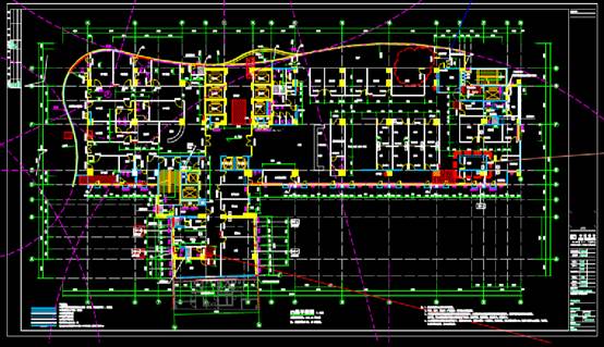 建筑设计CAD图纸,建筑设计CAD图纸之医疗建筑平面 第3张