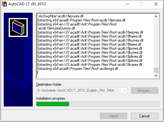 Autodesk AutoCAD LT 2012 32位64位英文版安装教程 第2张