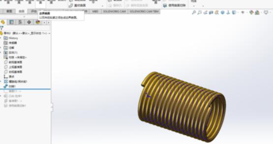 solidworks2019制作绕线动画的具体操作方法 第4张