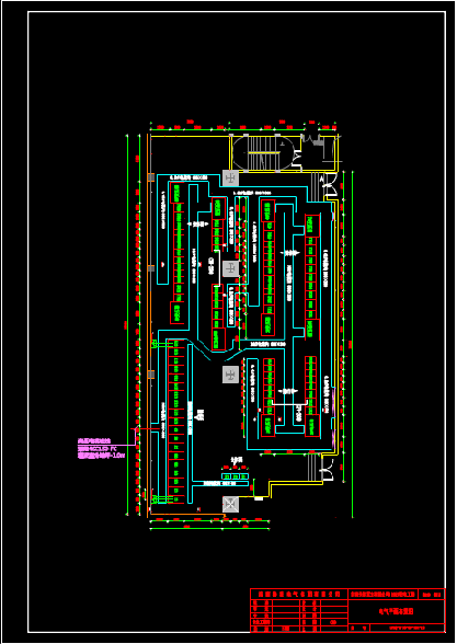 CAD电力系统图纸,商业大厦电气设计CAD图纸 第1张