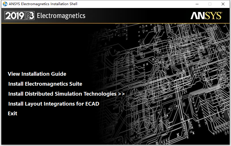 Ansys Electronics Suite 2019 R3 64位英文版安装教程 第2张