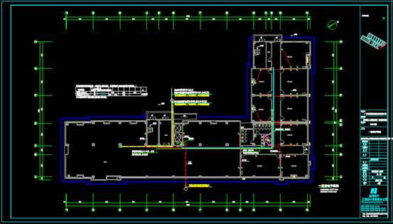 某办公室的CAD电力控住布置图 第5张