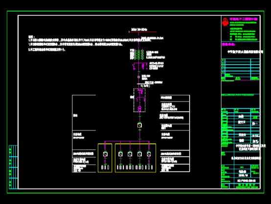 CAD建筑图纸下载,CAD建筑图纸之电气接线图 第3张
