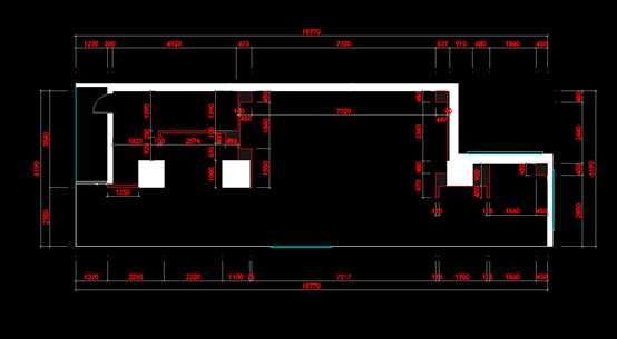 万达的室内CAD平面设计施工图 第3张