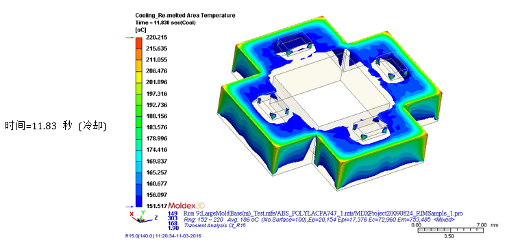 Moldex3D模流分析之如何利用MCM模拟分析评估嵌件的重熔问题 第4张