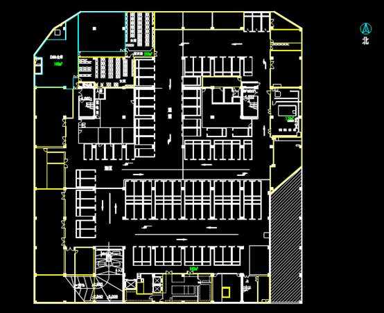 建筑设计CAD图纸,某厂房建筑设计CAD图纸 第1张
