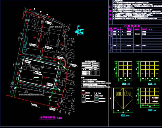 CAD建筑设计图,钢管厂CAD工业建筑设计图