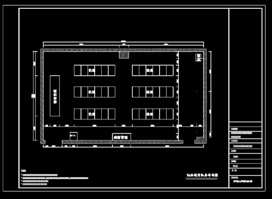 建筑设计CAD图纸,建筑设计CAD图纸之弱电布线图 第5张