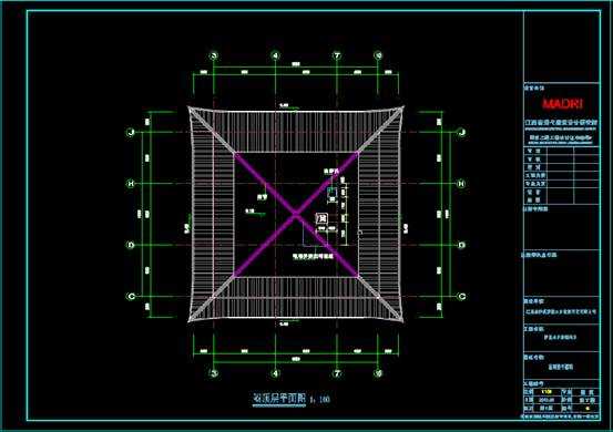 CAD建筑工程图,某码头项目的CAD建筑工程图 第5张