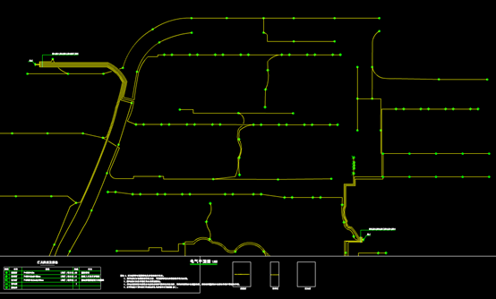 CAD建筑电气平面图 第1张