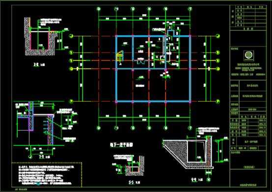 派出所办案区的CAD办公建筑设计图 第3张
