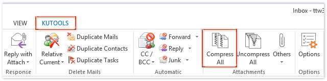 如何（自动）压缩Outlook中邮件中的附件？ 第6张