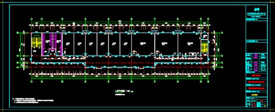 CAD建筑图纸快速查看,CAD建筑图纸快速查看之中学综合楼 第1张