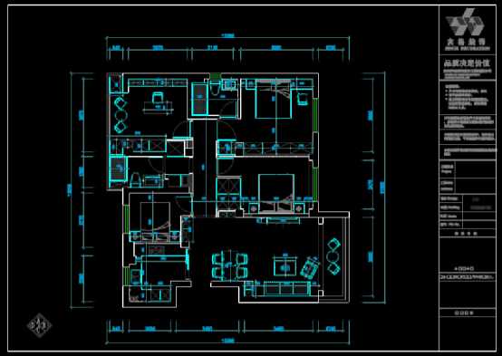 CAD装饰设计图下载,CAD装饰设计图之自建房装修 第3张