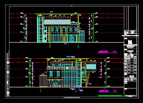 CAD建筑图纸快速查看,CAD建筑图纸快速查看之售楼处施工图 第5张