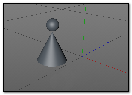 C4D将多个物体进行拼合的操作方法 第3张