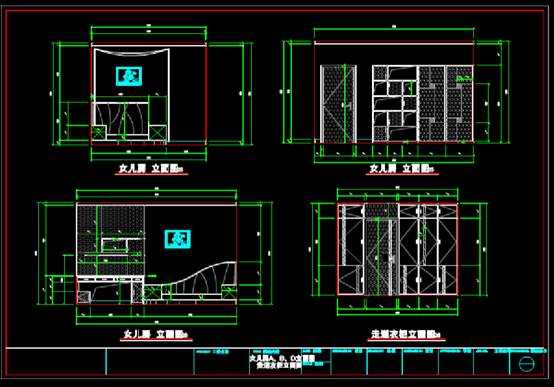 CAD软件设计室内户型图之家装设计 第1张