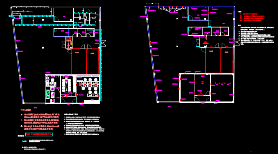 建筑CAD图纸下载,建筑CAD图纸之餐饮加工中心设计图 第2张