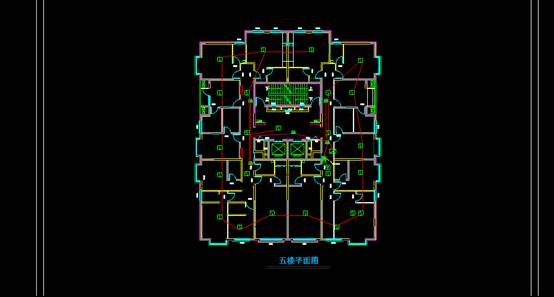 CAD住宅建筑电气图纸,某住宅建筑CAD住宅建筑电气图纸 第2张