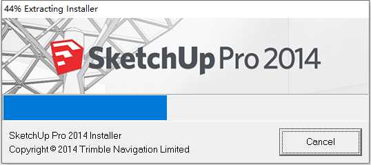 Sketchup Pro 2014 v14.1 32位64位日文版安装教程