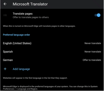 Edge 浏览器安卓版发布更新 带来网页翻译功能 第4张