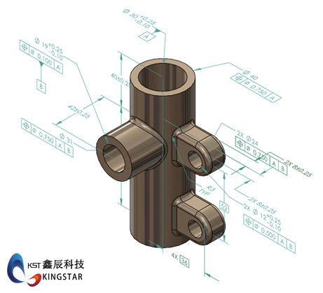 如何在零件中使用SOLIDWORKS DimXpert 第1张