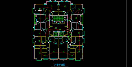 CAD住宅建筑电气图纸,某住宅建筑CAD住宅建筑电气图纸 第4张