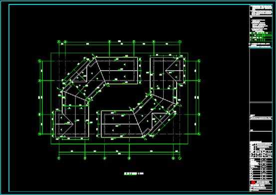 商业建筑CAD图纸的建筑施工图 第2张