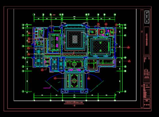 CAD建筑图纸快速查看,CAD建筑图纸快速查看之售楼处平面图 第4张