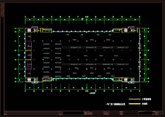 某厂房的CAD软件设计装饰图纸 第4张