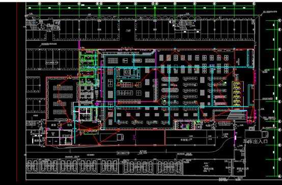 CAD电力控制布置图,小商品国际商业广场CAD电力控制布置图 第3张