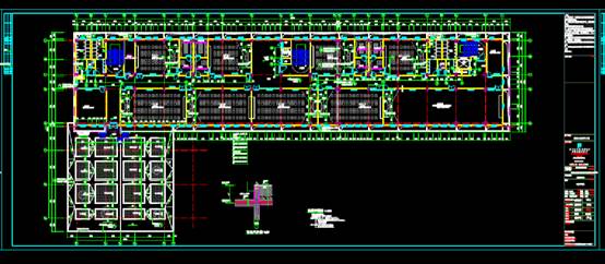 CAD建筑图纸快速查看,CAD建筑图纸快速查看之科研实训楼