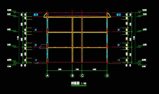 CAD建筑设计图,原客四汽车站改造平面CAD图 第5张